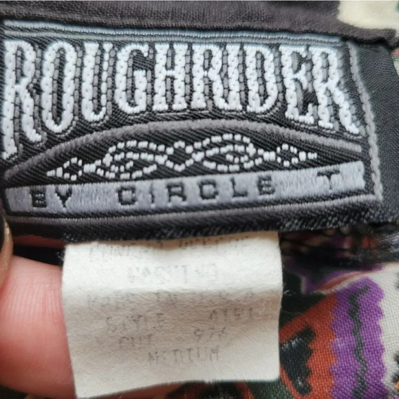 Rough Riders Vintage Style Western Button up Shirt - Picture 11 of 11